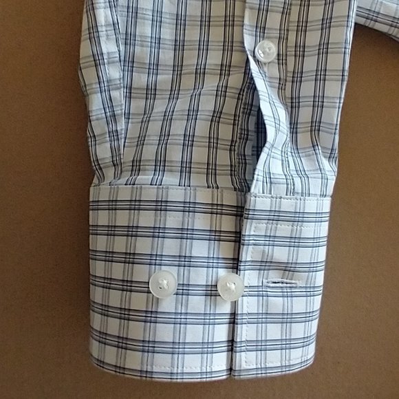 Men's Boss Hugo Boss X Nordstrom button up long sleeve slim fit - size 15.5 neck - Picture 8 of 9